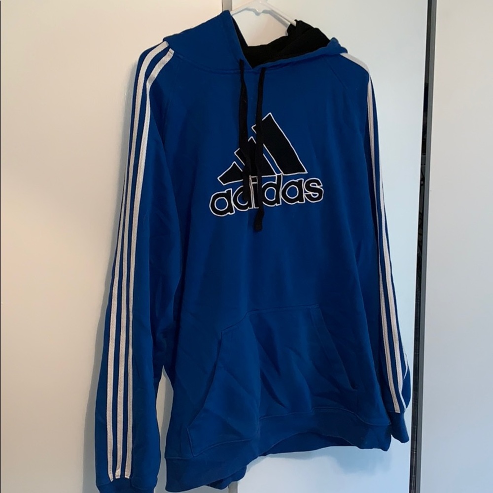 Blue Adidas Hoodie